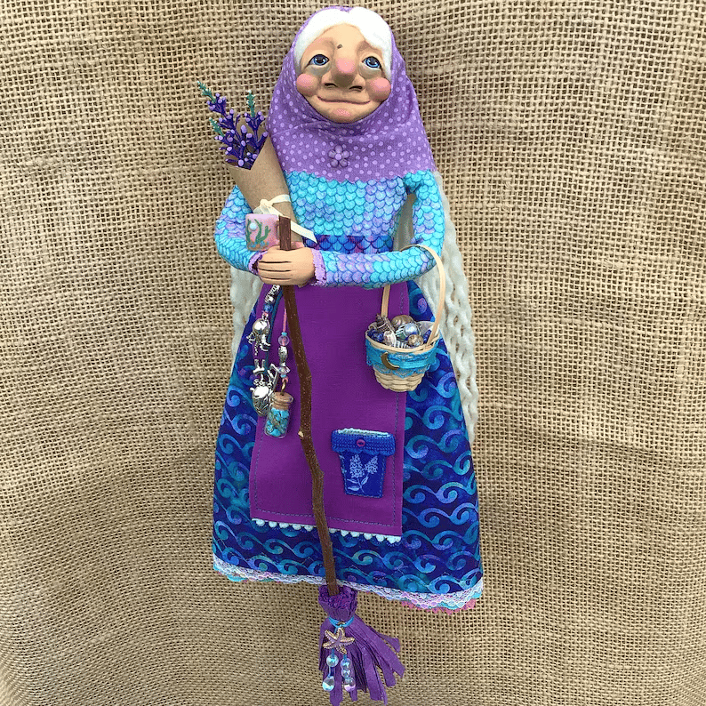 💖LAST DAY SALE 49% OFF - Handmade Kitchen Witch Doll🎁