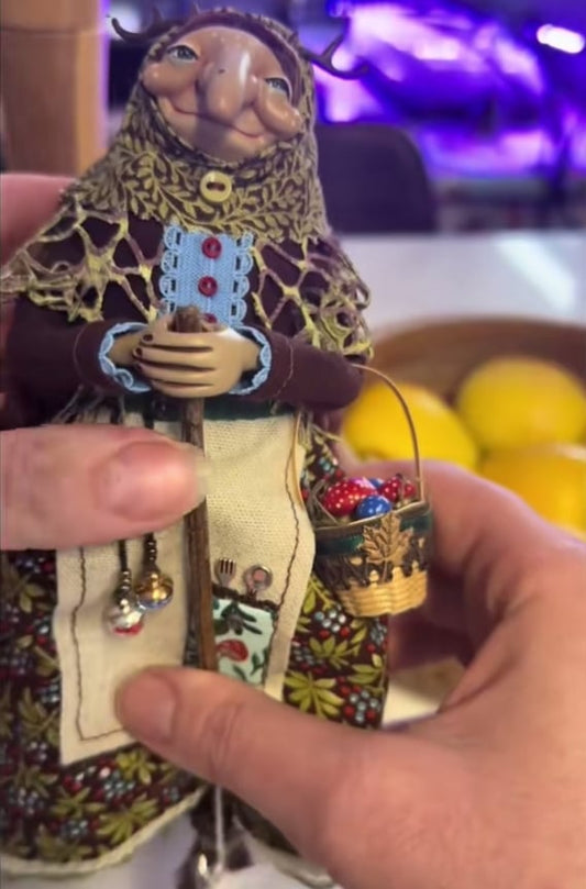 💖LAST DAY SALE 49% OFF - Handmade Kitchen Witch Doll🎁