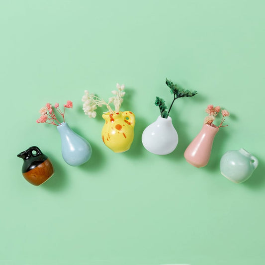 Mini Ceramic Magnetic Vase