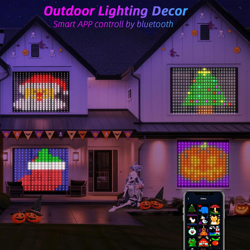 ⏰Last Day Promotion 49% OFF -🌈DIY Smart LED Curtain Sync Lights