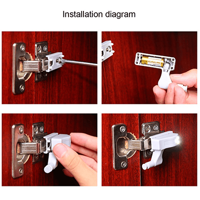 Hinge LED Sensor Light