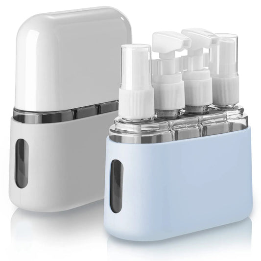 🎁 Mini Shampoo Dispenser Portable Travel Bottle Set