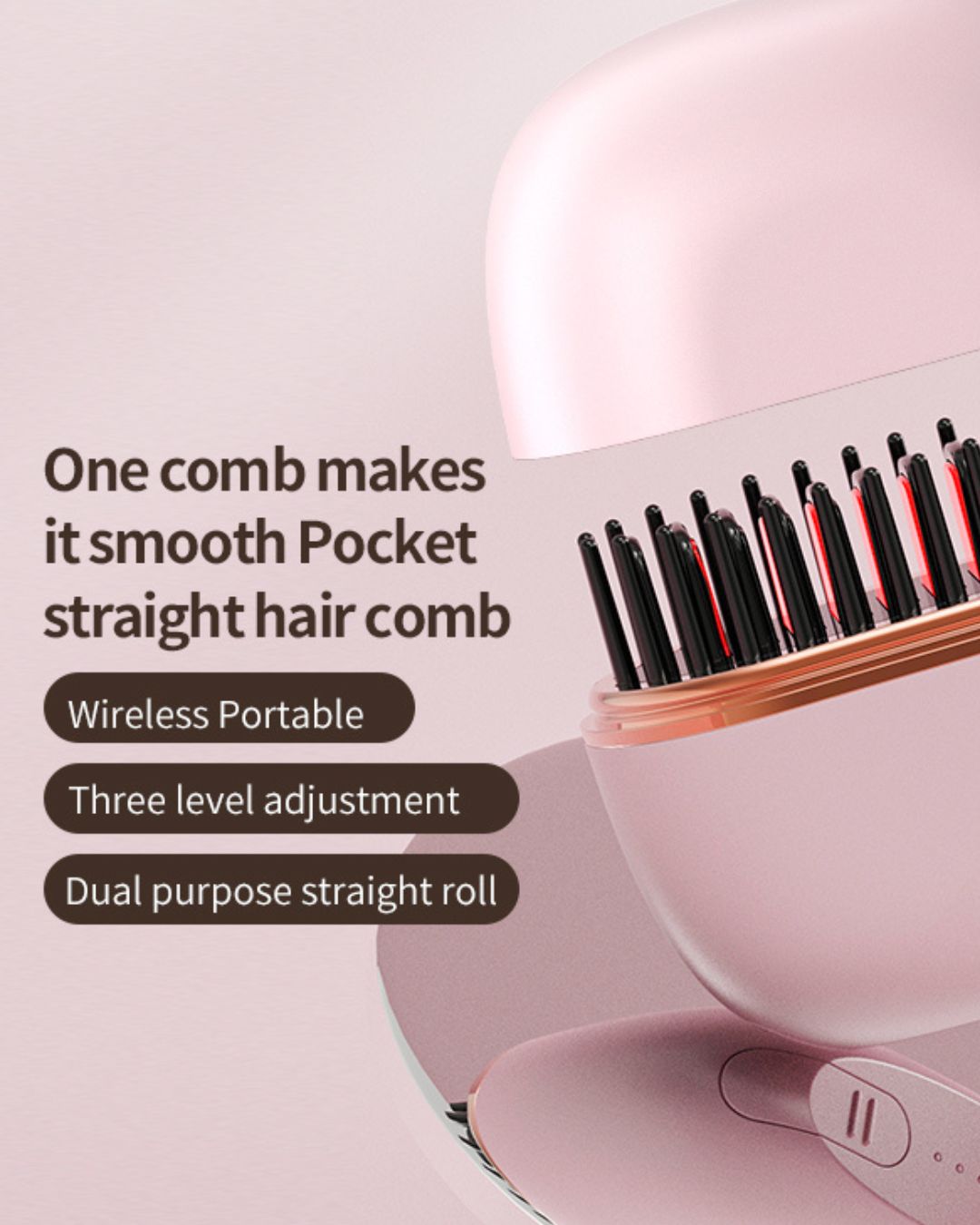 mini SmoothFlow Portable Hair Styler