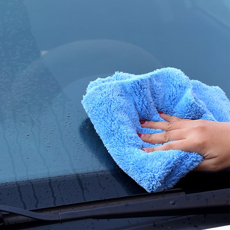🔥Thickened Absorbent Microfiber Cleaning Towel for Car🚗