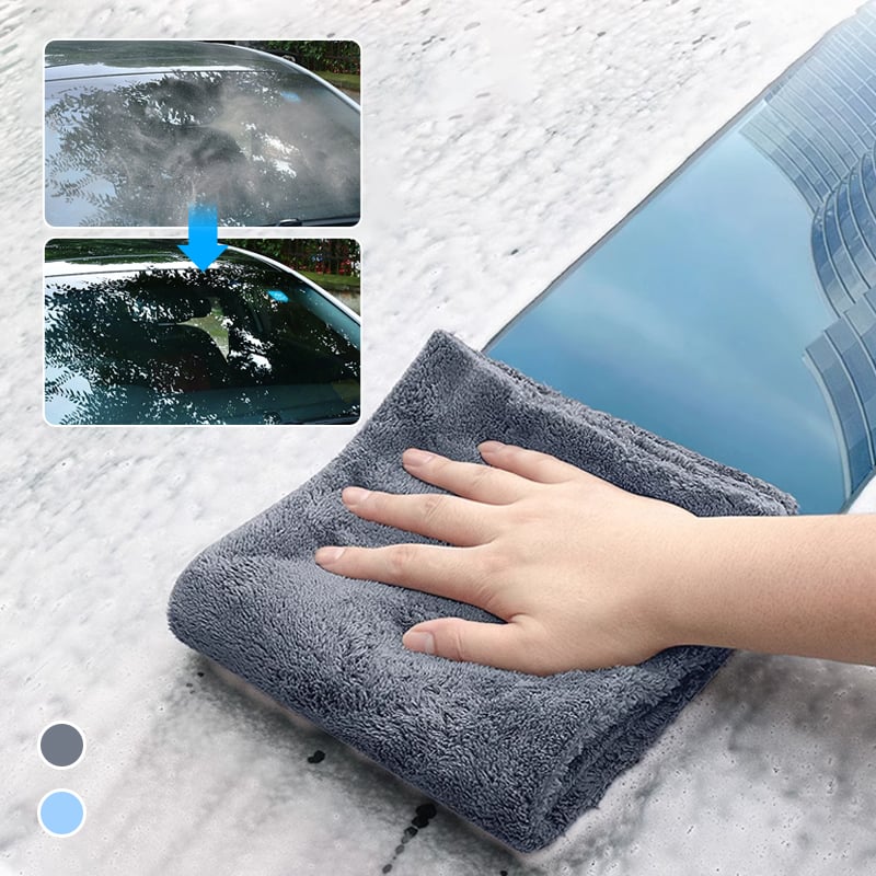 🔥Thickened Absorbent Microfiber Cleaning Towel for Car🚗