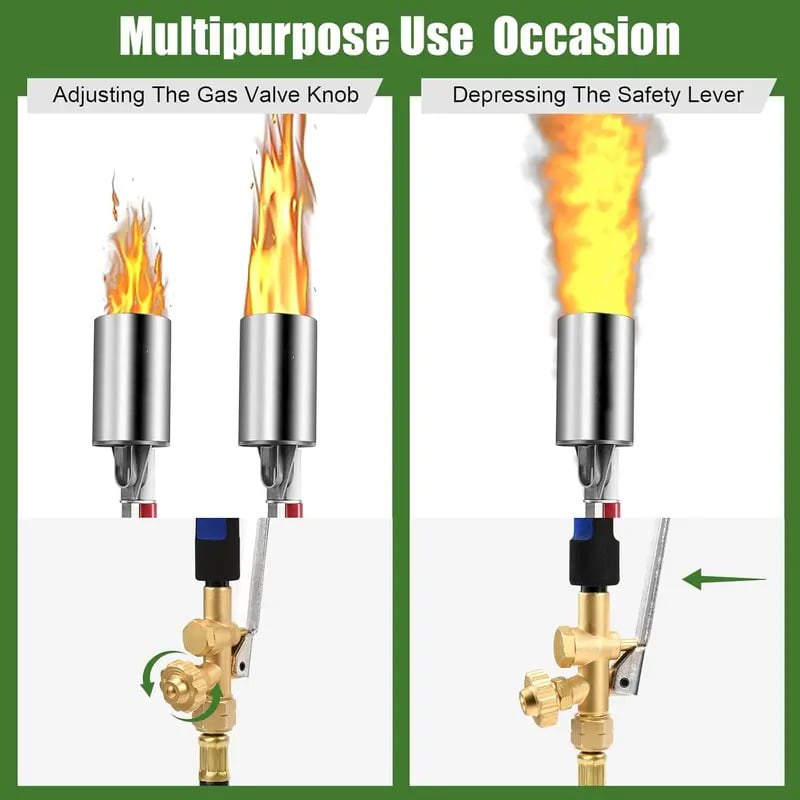 🎉Last Day 49% OFF -🔥NEW Propane Torch Weed Burner Kit