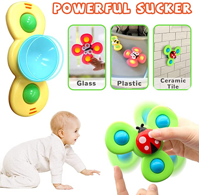 🎉Suction Cup Spinner Toys(3 piece set)Buy 2 Free Shipping