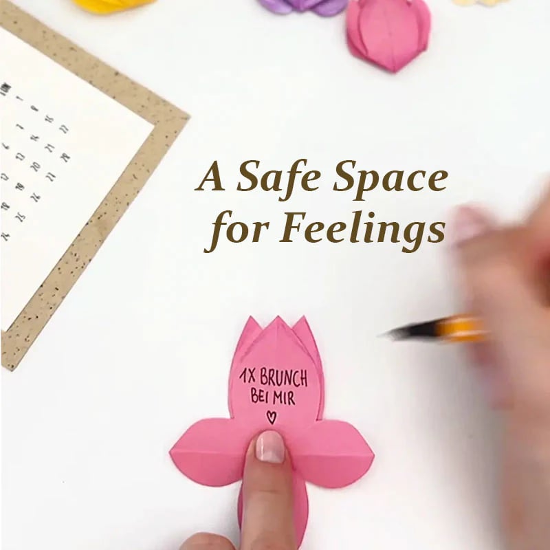 🌷2026 Tulip Paper Flower Emotional Support Calendar