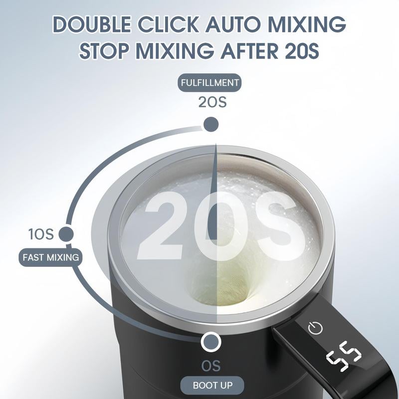 🔥Automatic Stirring Cup with Temperature Display