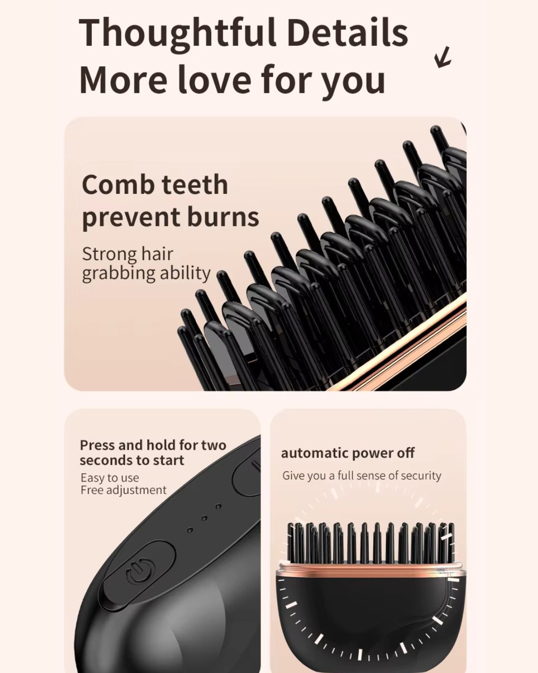 mini SmoothFlow Portable Hair Styler