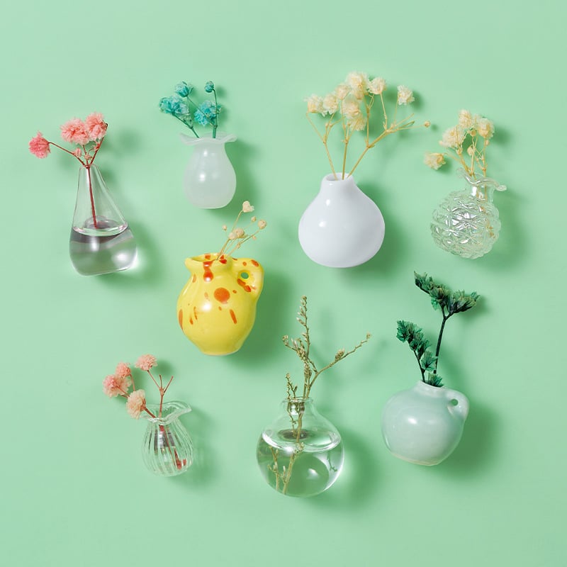 Mini Ceramic Magnetic Vase