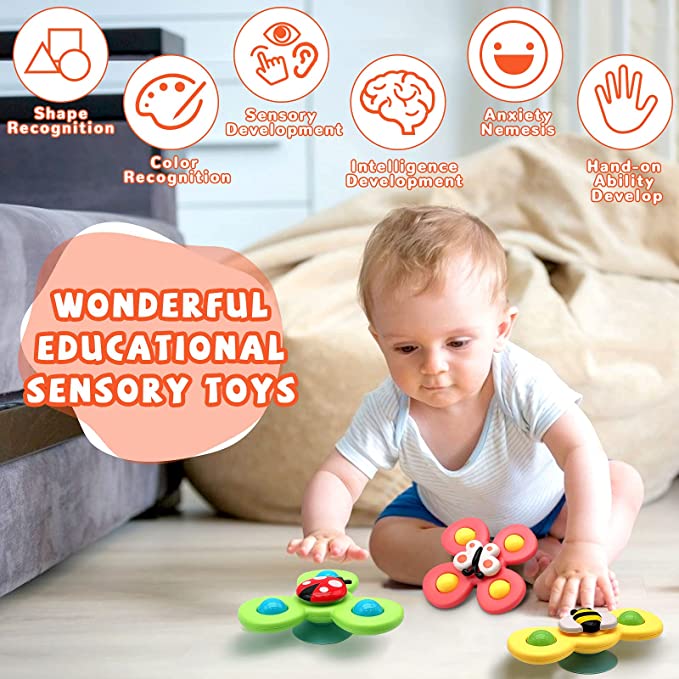 🎉Suction Cup Spinner Toys(3 piece set)Buy 2 Free Shipping