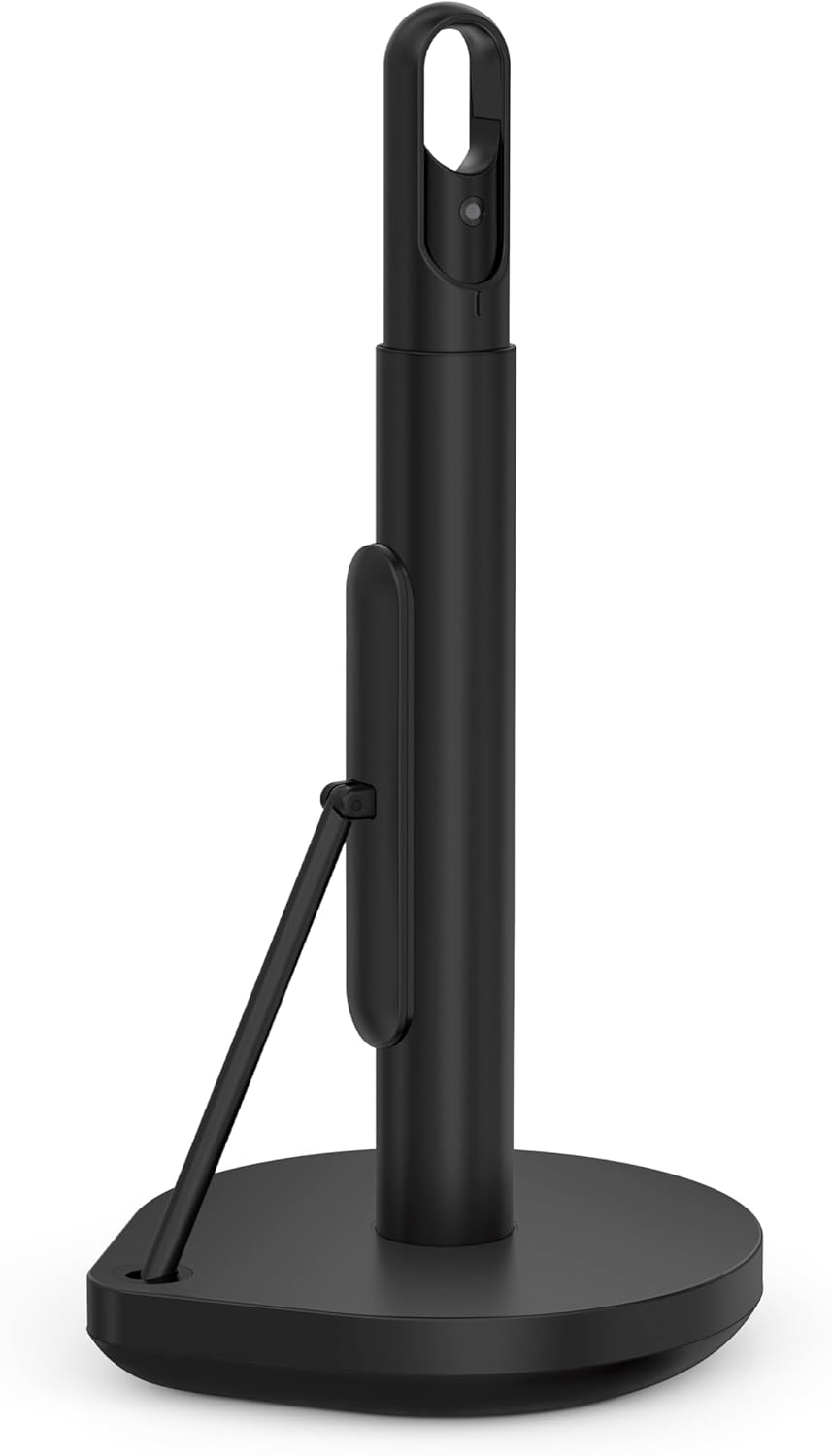 Standing Paper Towel Holder with Spray Pump