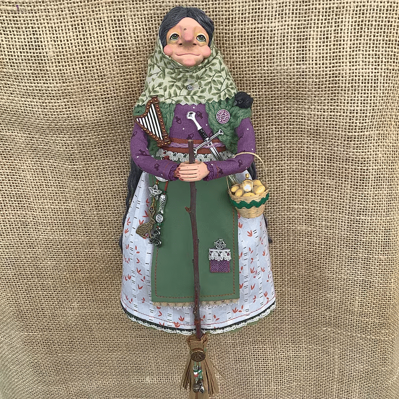 💖LAST DAY SALE 49% OFF -  Handmade Kitchen Witch Doll🎁