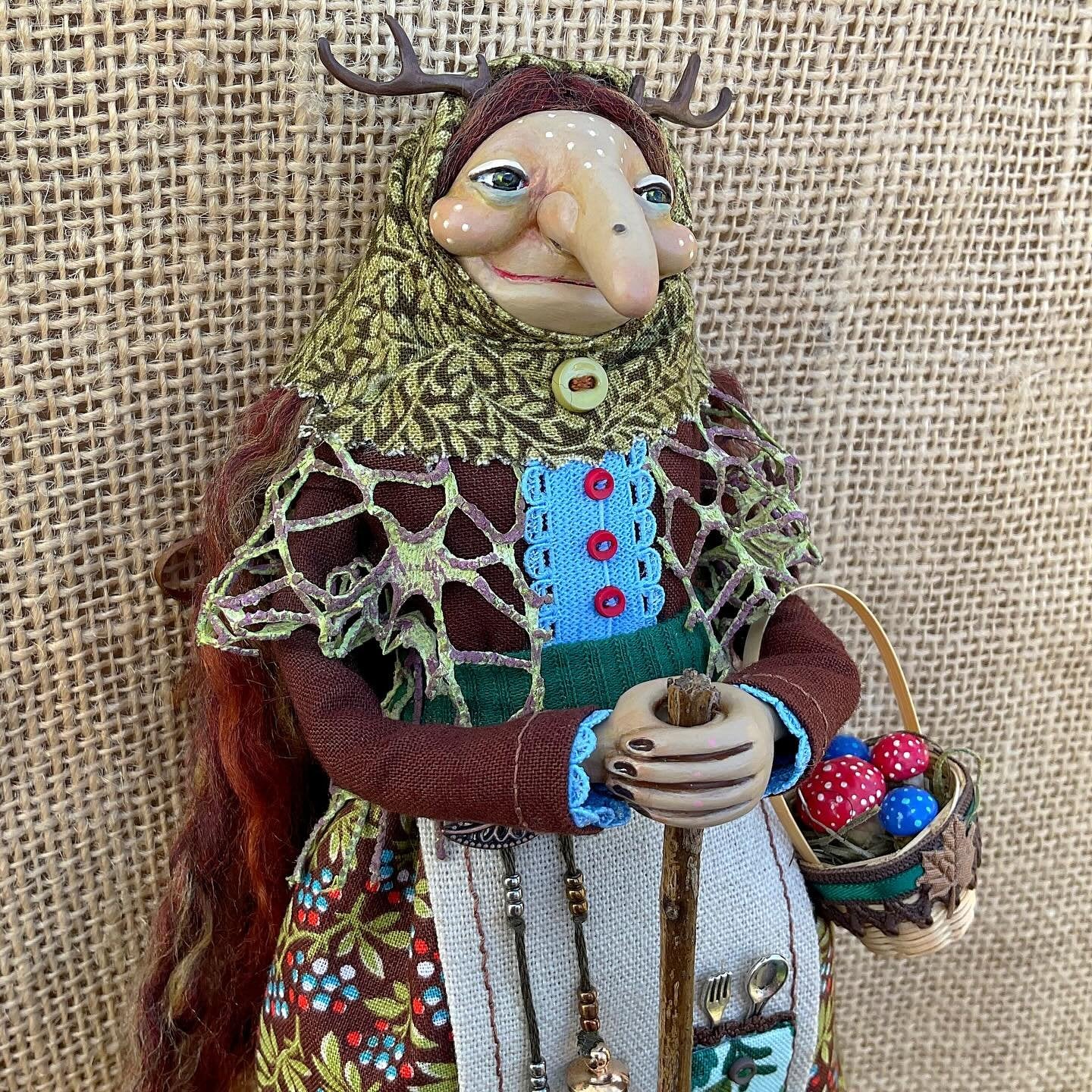 💖LAST DAY SALE 49% OFF -  Handmade Kitchen Witch Doll🎁