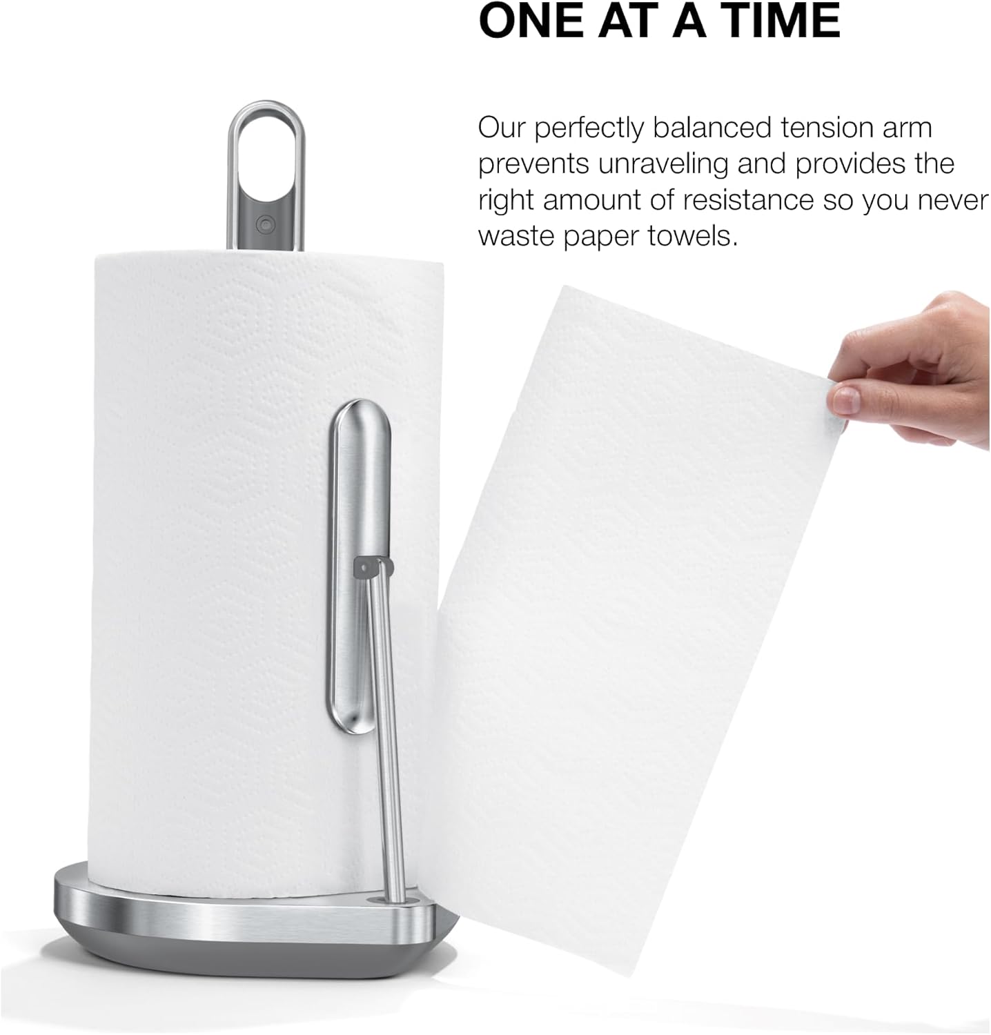 Standing Paper Towel Holder with Spray Pump