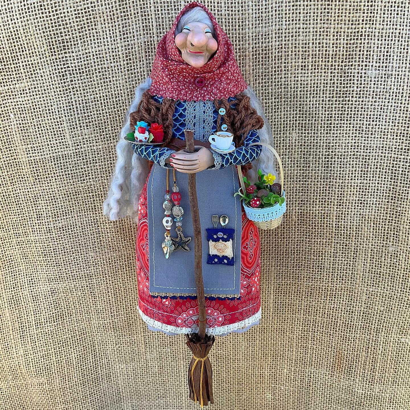 💖LAST DAY SALE 49% OFF -  Handmade Kitchen Witch Doll🎁