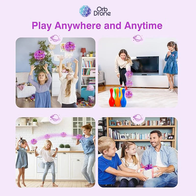 OrbDrone – 🎁 Flying Orb Pro Spinner Mini Drone