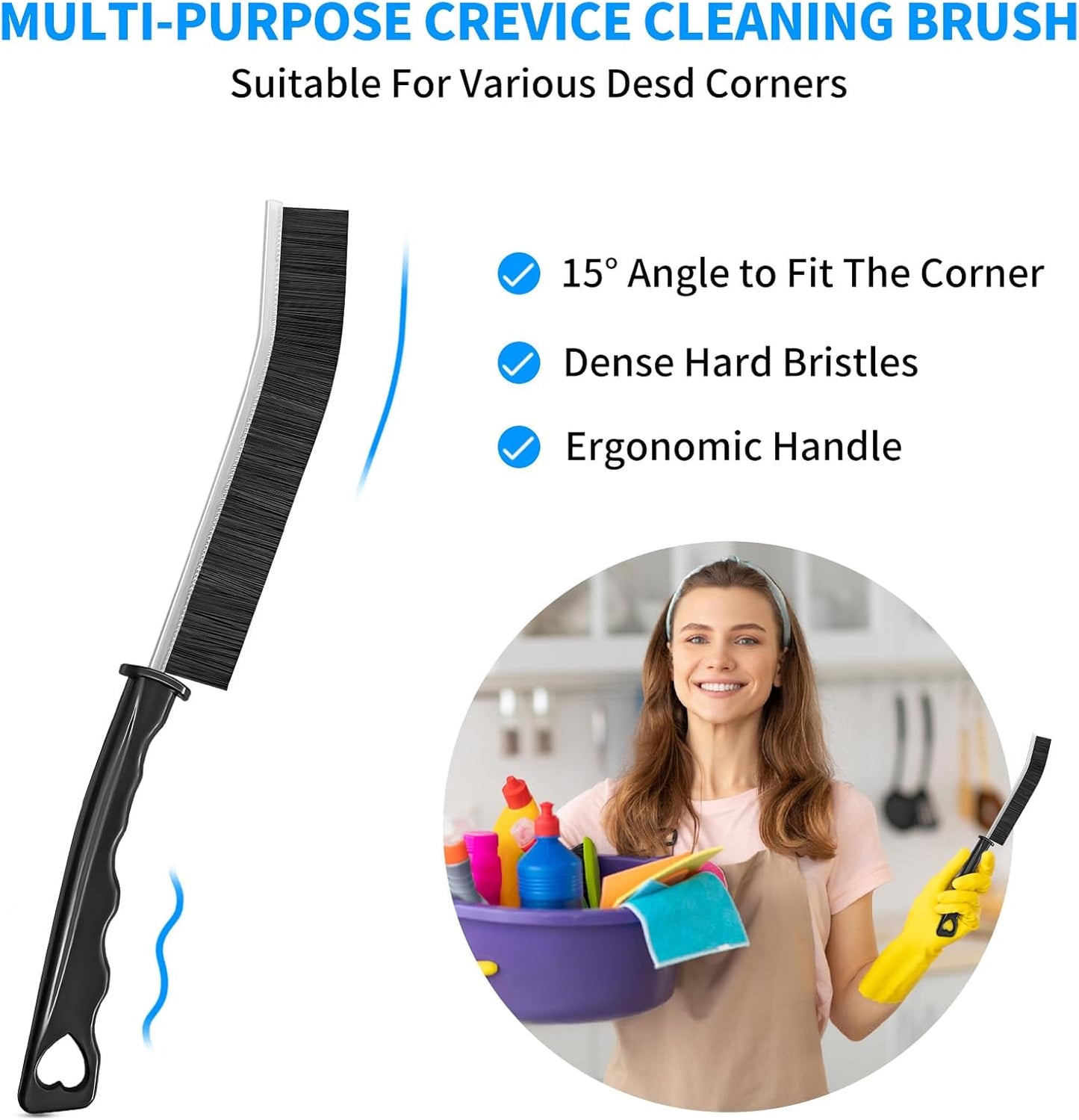 4TH Multi-Purpose Hard Bristle Crevice Cleaning Brush