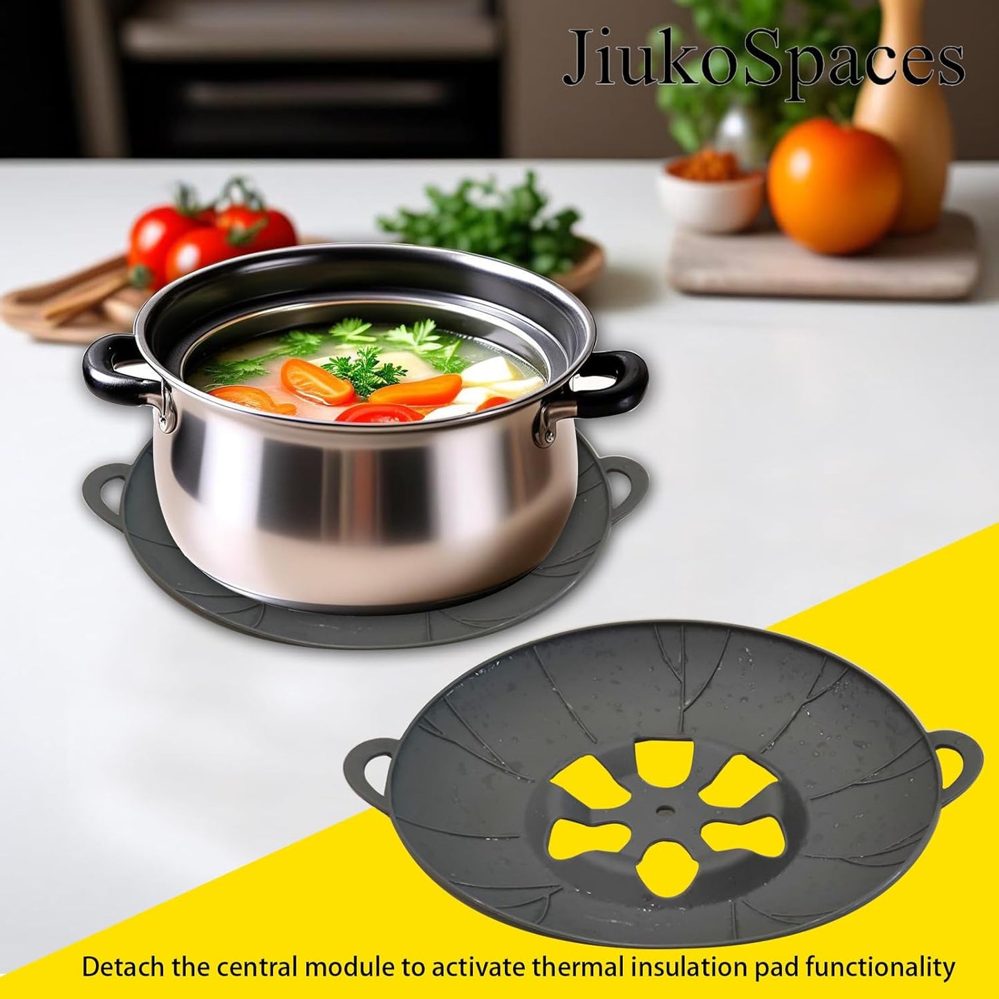 Spill Stopper Lid Cover, Boil Over Spill Stopper