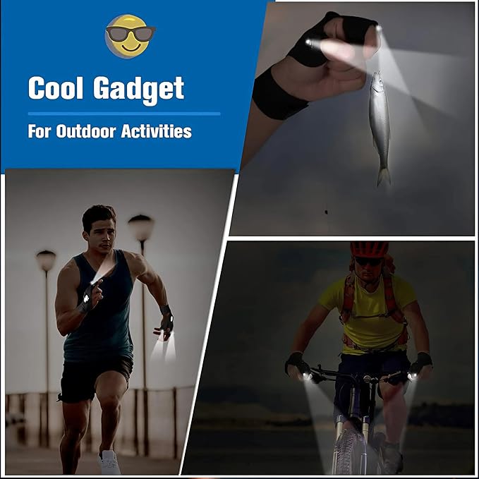 Illuminating Finger Glove