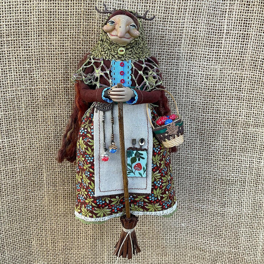 💖LAST DAY SALE 49% OFF -  Handmade Kitchen Witch Doll🎁