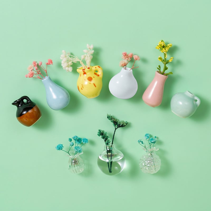 Mini Ceramic Magnetic Vase