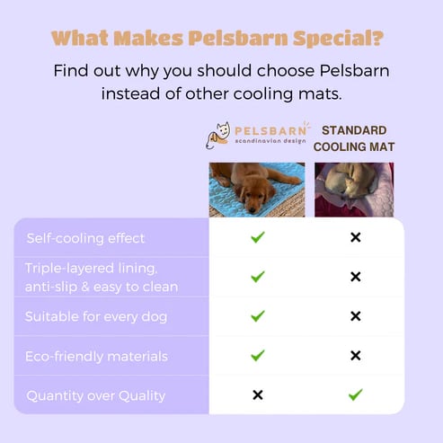 🔥LAST DAY 49% OFF 🧊Dog Cooling Mat (4x more effective)