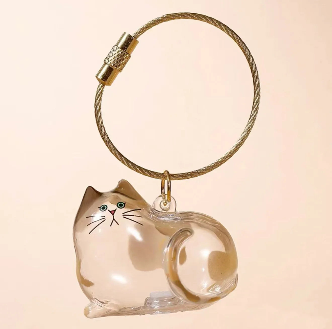 Cute Cat Fur Memory Charm – Shaped Charm for Collecting Pet Fur