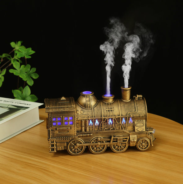 Retro Train Essential – Cool Mist Humidifier with 2 Spray Modes