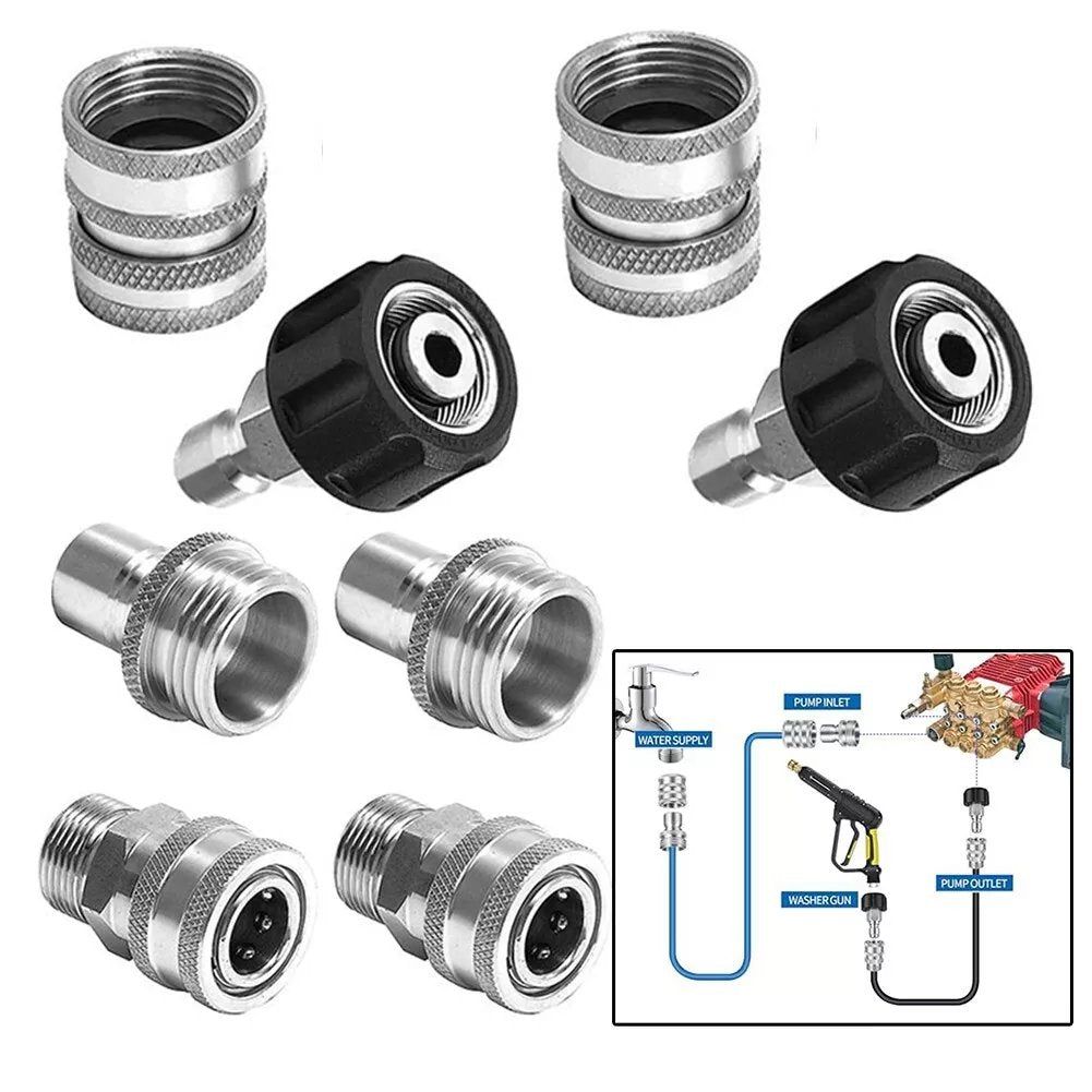 [🎀Valentine's Day🌹]Pressure Washer Adapter Quick Connect Kit