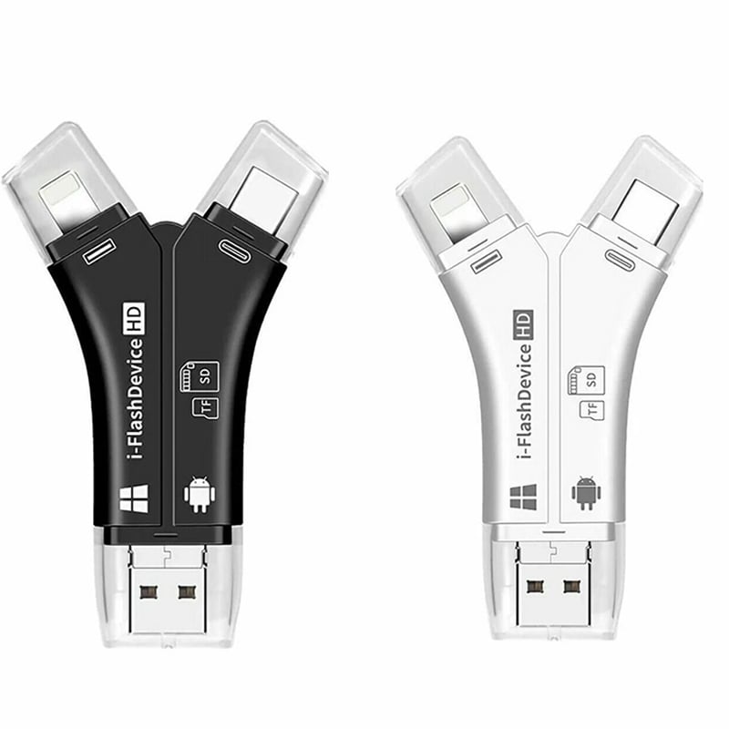 4 in1 Micro SD Card Reader