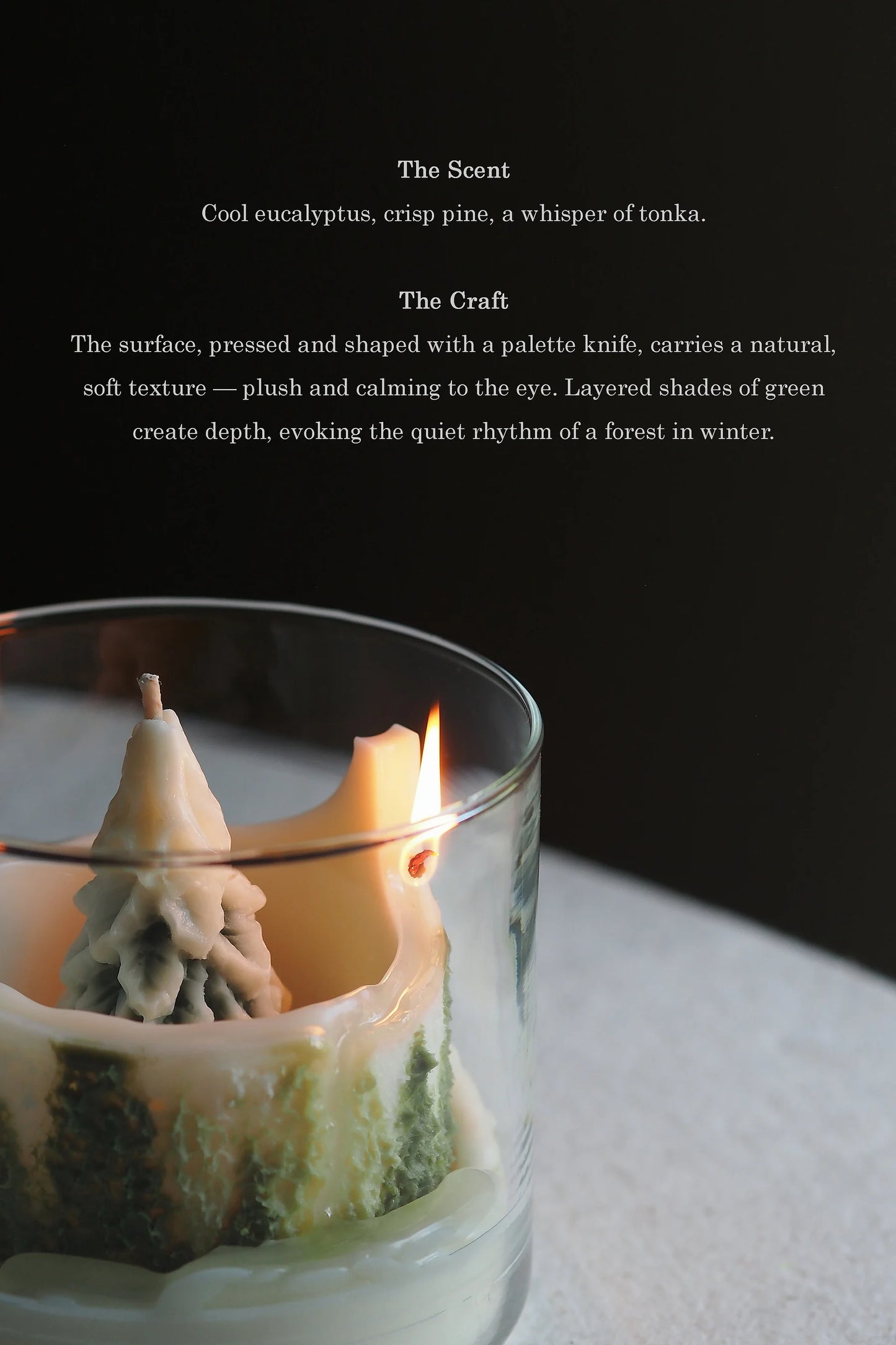 Christmas rotating scented candles