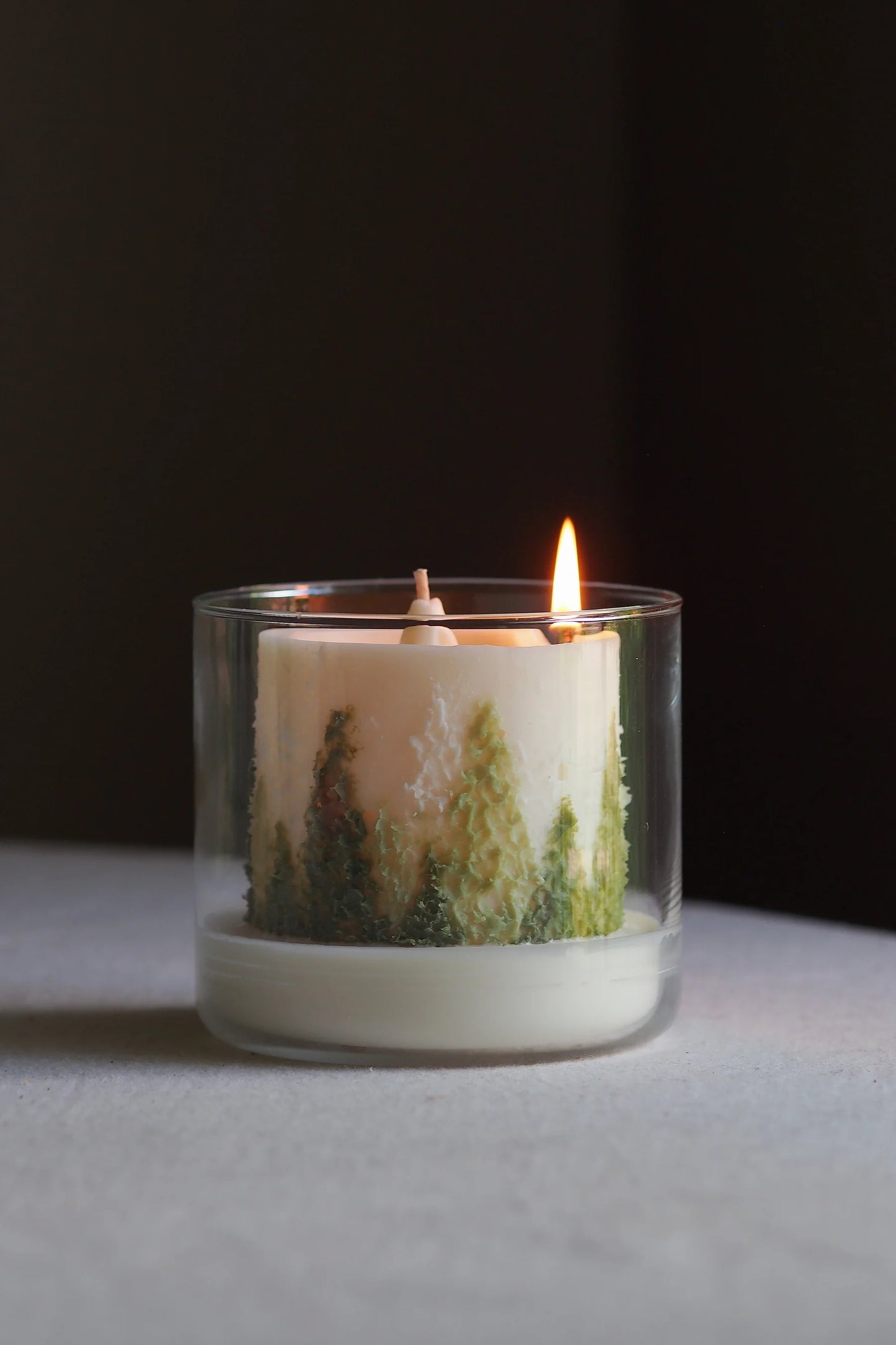 Christmas rotating scented candles