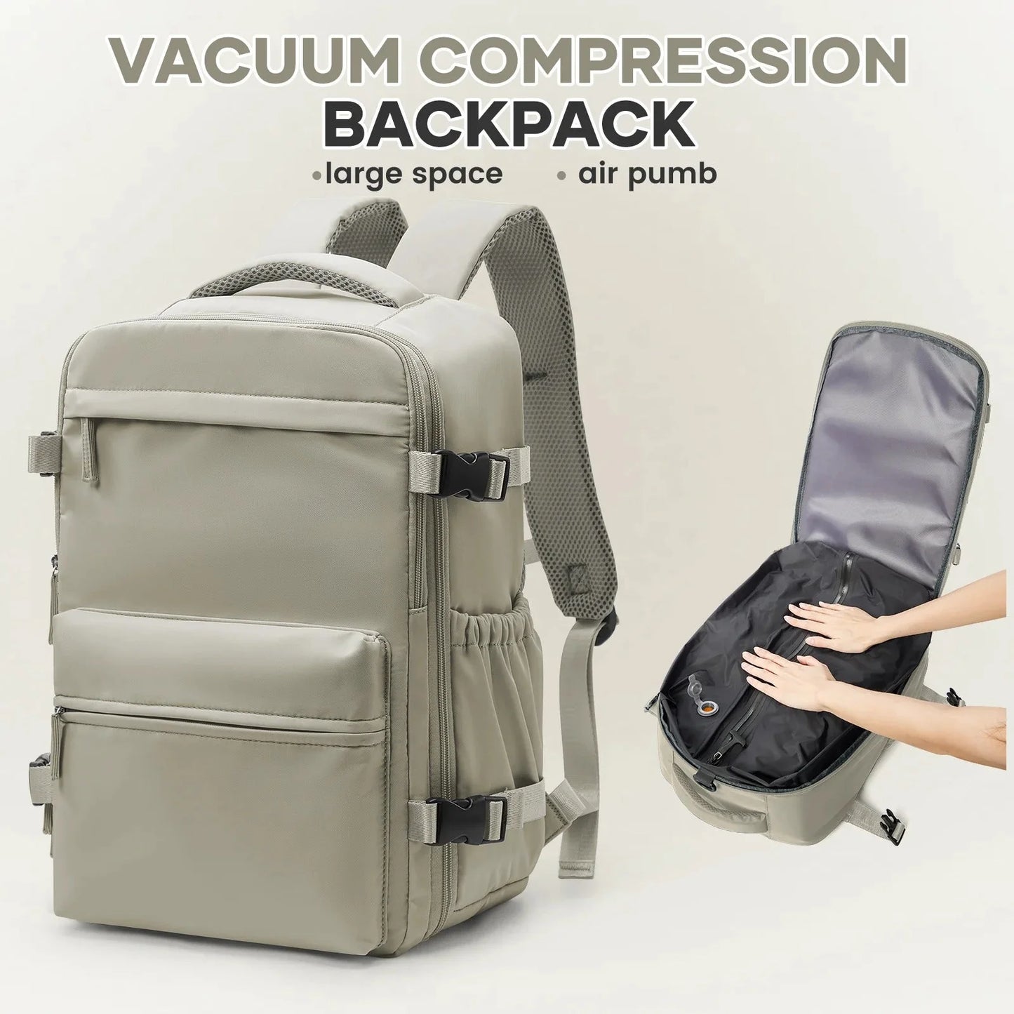 Multifunctional travel backpack