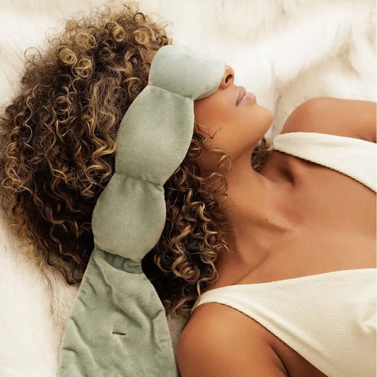 Gravity Eye Mask Gentle Pressure Sleeping Mask Blackout Design For Sleep Travel And Relaxation