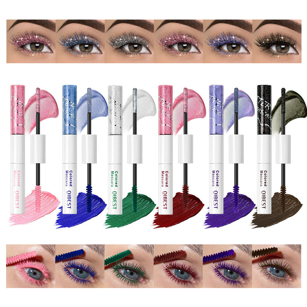 Sparkling Diamond Colored Pearlescent Mascara