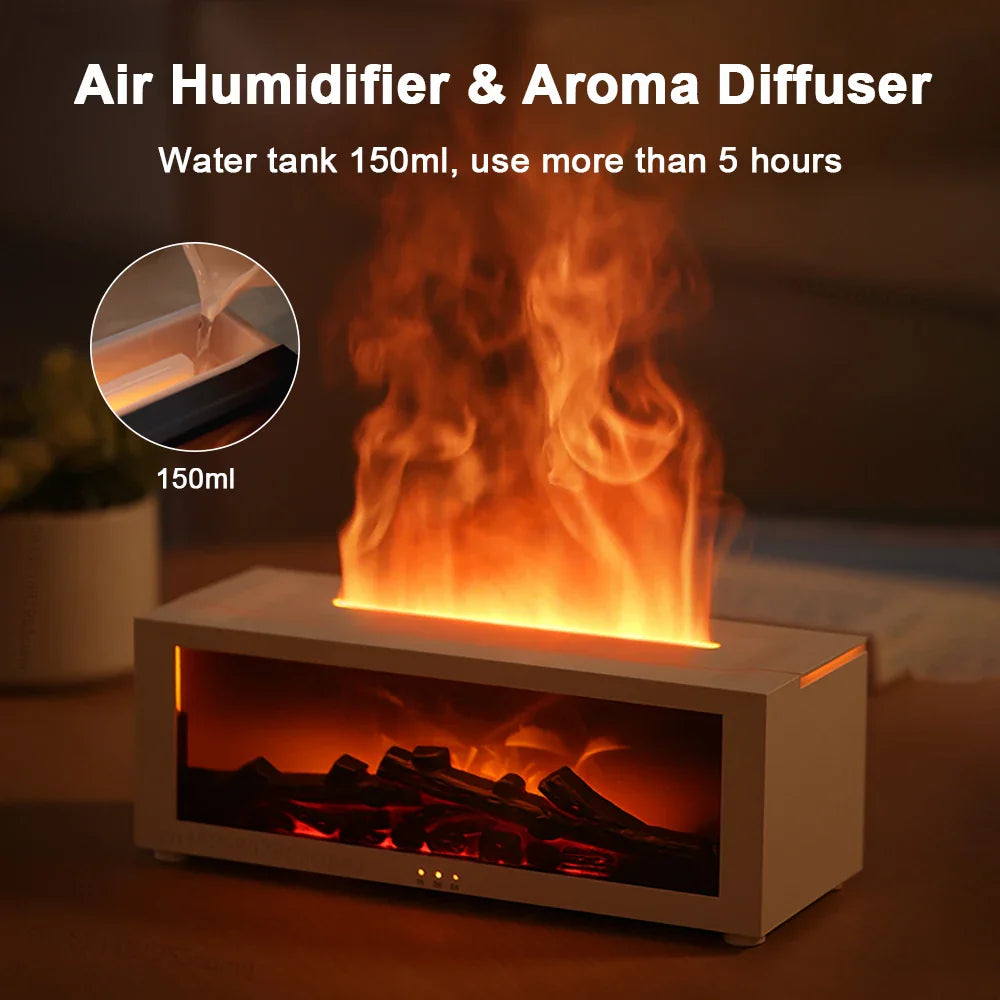Led Aroma Diffuser - AuraFlame