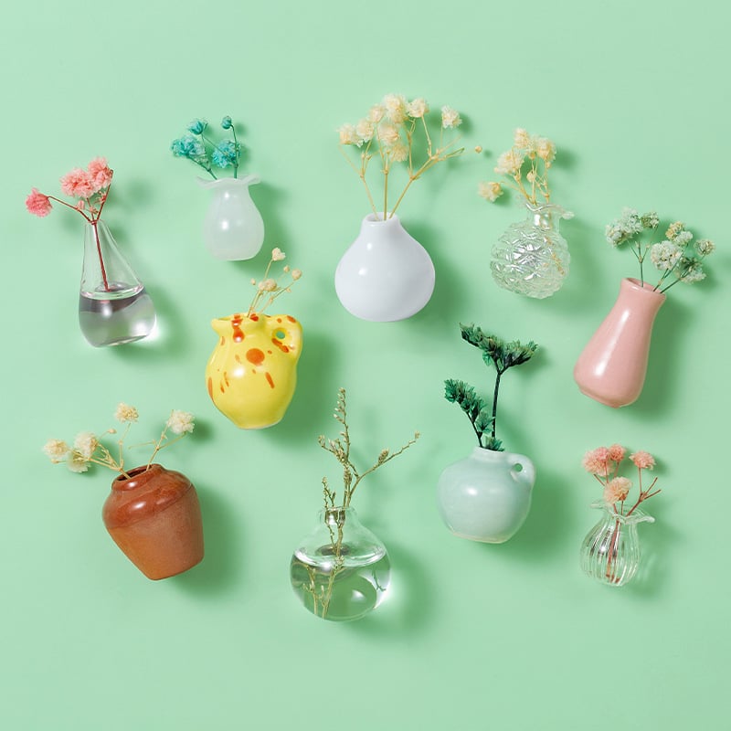 Mini Ceramic Magnetic Vase