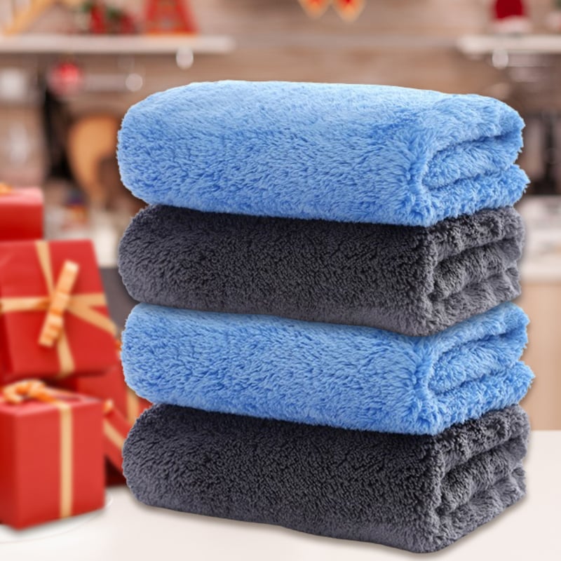 🔥Thickened Absorbent Microfiber Cleaning Towel for Car🚗