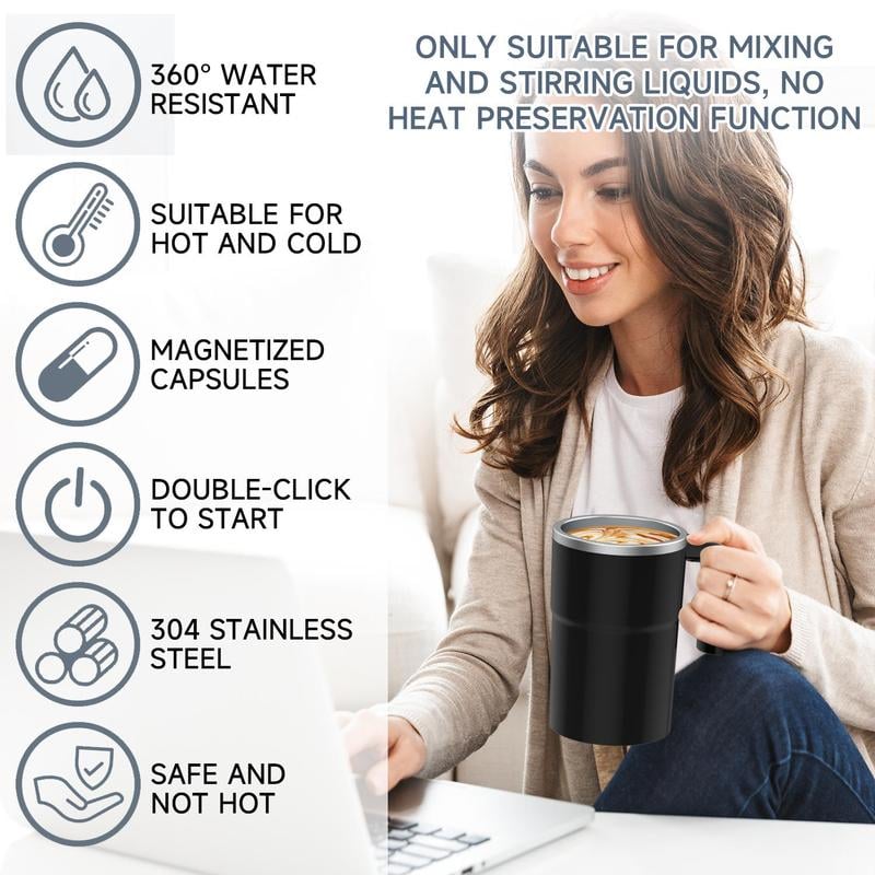 🔥Automatic Stirring Cup with Temperature Display