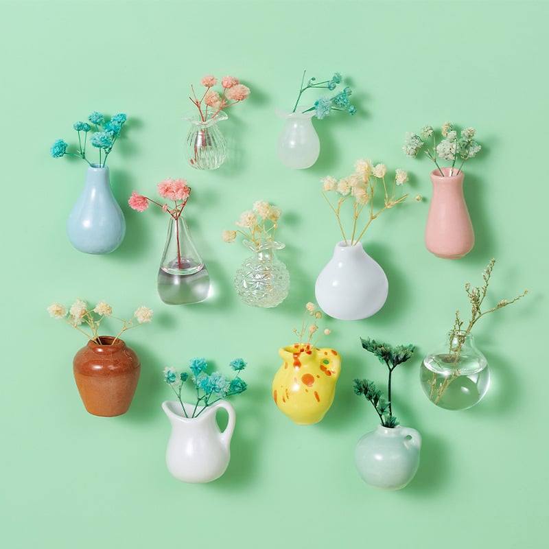 Mini Ceramic Magnetic Vase