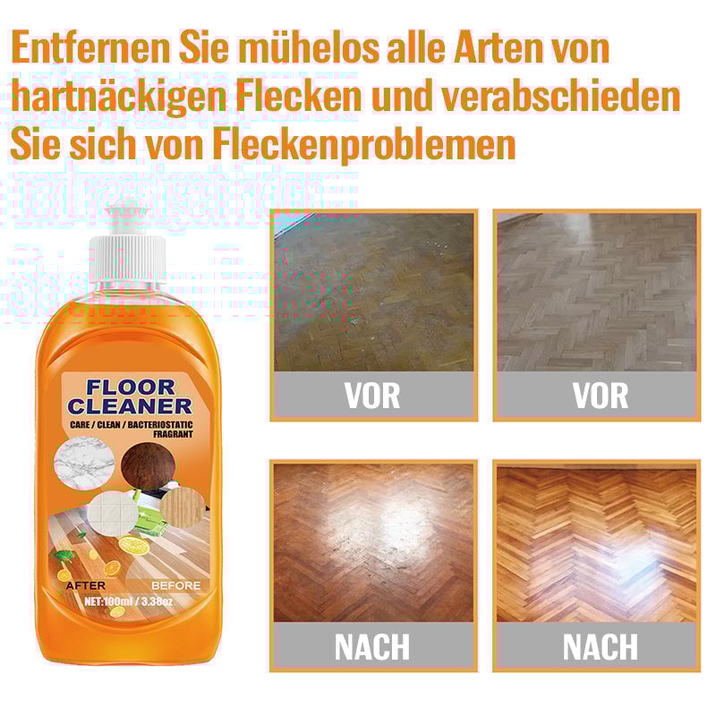 Powerful floor cleaner