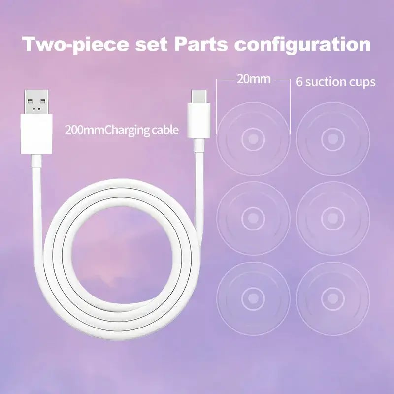 Solar-Powered Heart-Shaped Neon Car Light