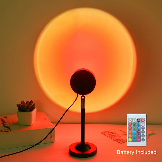 🏆HOT SALE ✨Fall Sunset Lamp Projector Light 180° Adjustable Sunset Mood Lamp