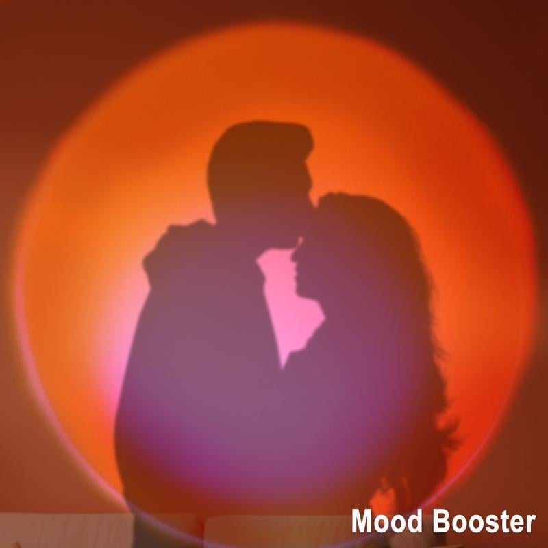 🏆HOT SALE ✨Fall Sunset Lamp Projector Light 180° Adjustable Sunset Mood Lamp