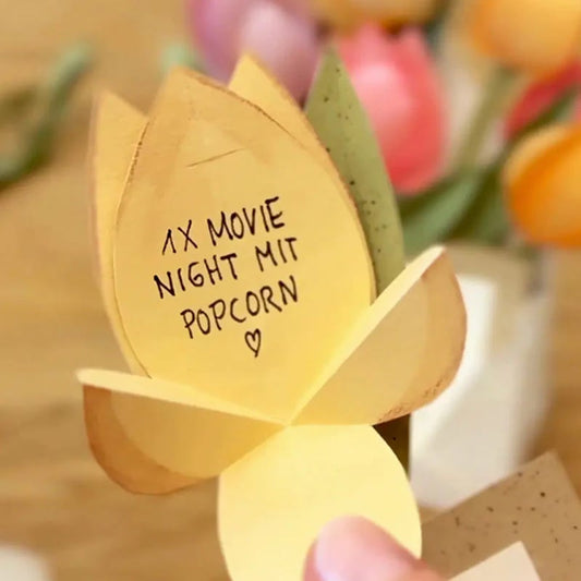 🌷2026 Tulip Paper Flower Emotional Support Calendar