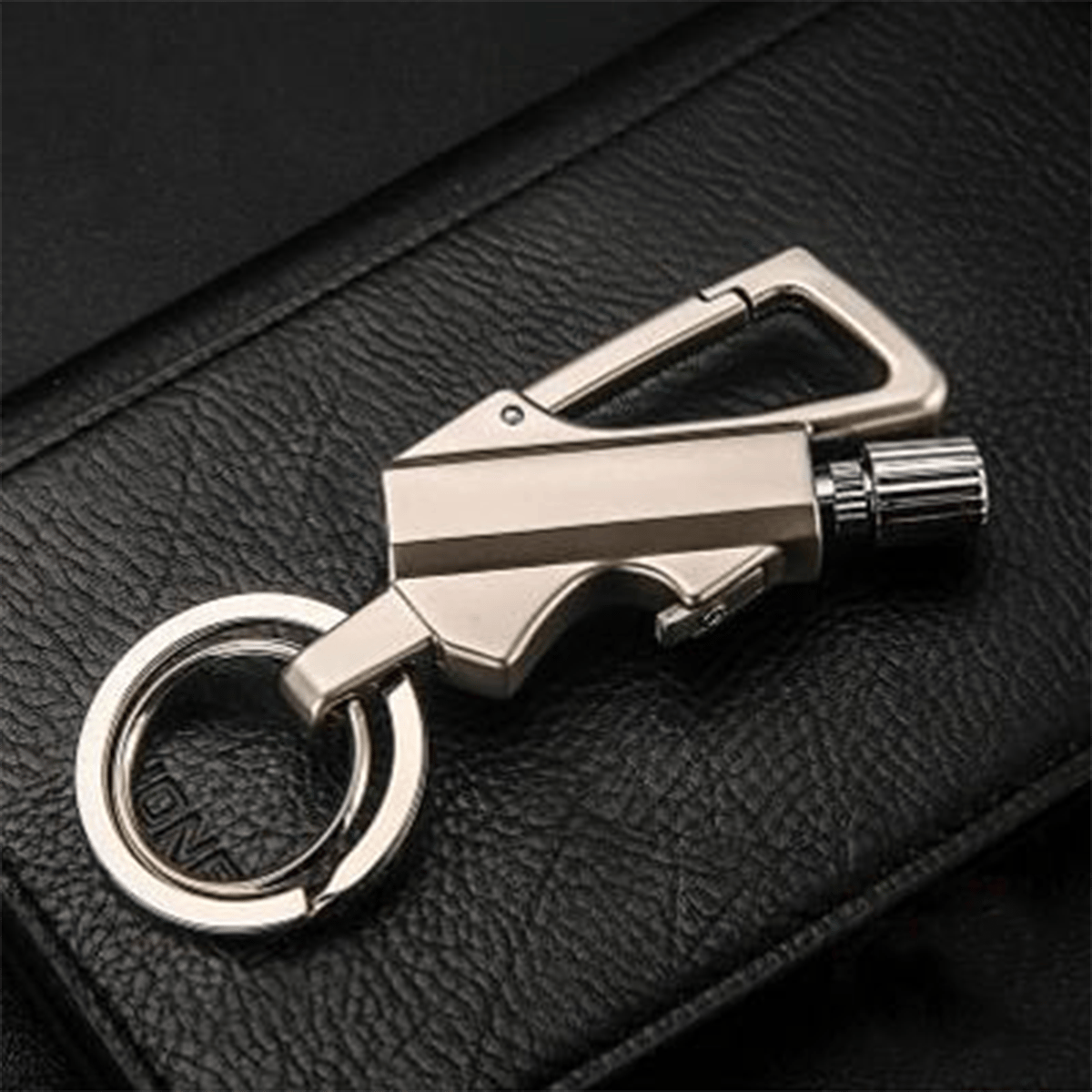 🏆Flash Sale⚡ 50K+ SOLD! Almost Gone-💥Permanent Match Infinity Lighter with Multitool Keychain Bottle Opener
