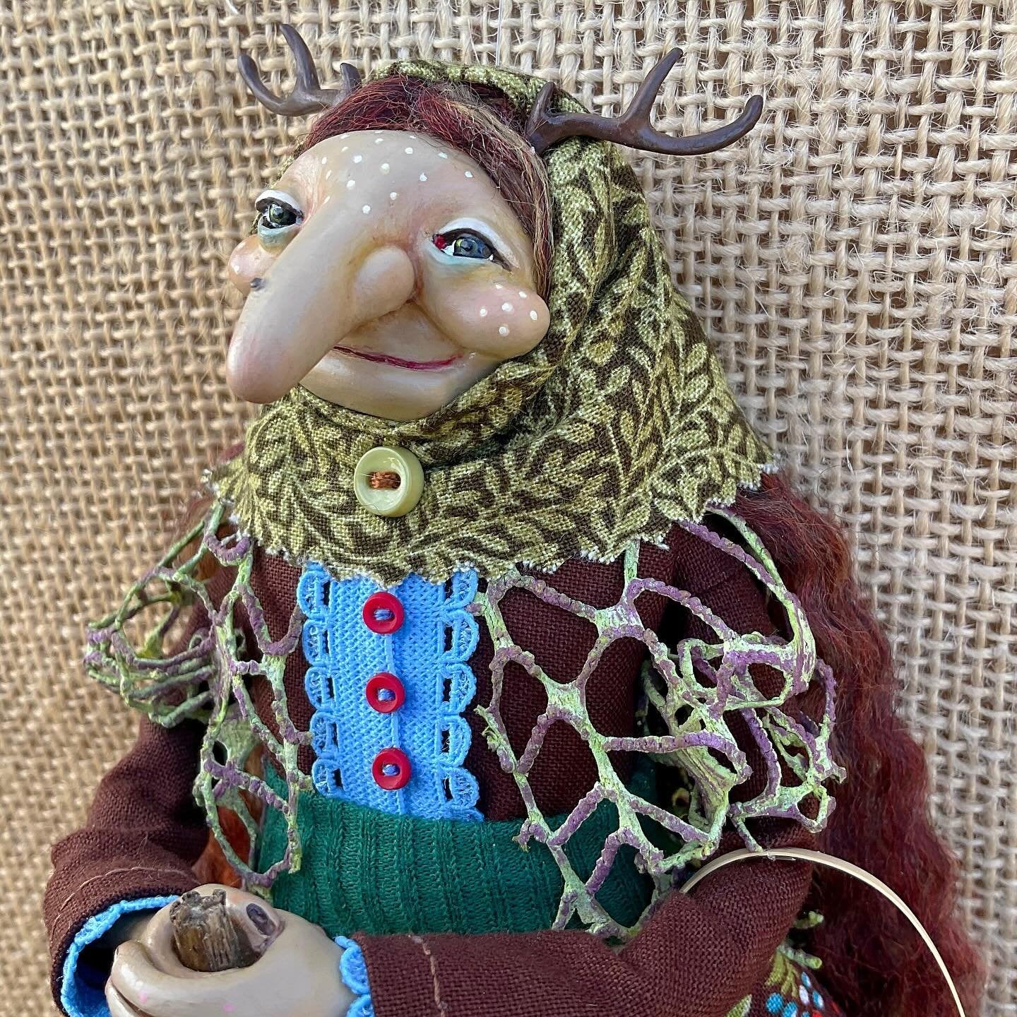 💖LAST DAY SALE 49% OFF -  Handmade Kitchen Witch Doll🎁