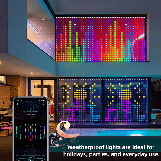 ⏰Last Day Promotion 49% OFF -🌈DIY Smart LED Curtain Sync Lights